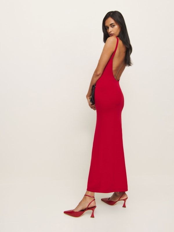 Natasha Pump - Lava Croc